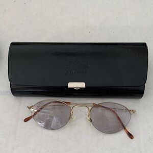 Stylish Gold and Brown transition prescription glasses